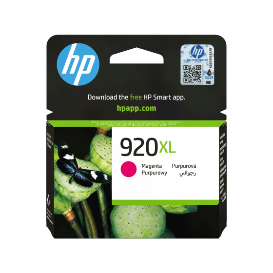Cartouche d'encre HP 920XL magenta - grande capacité HP d'origine (CD973AE)