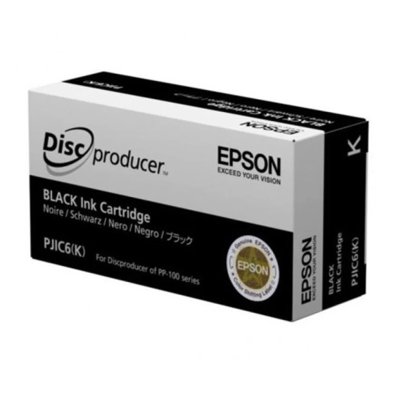 Cartouche d'encre Epson PP-100 (PJIC6) noir - Epson d'origine (C13S020452)