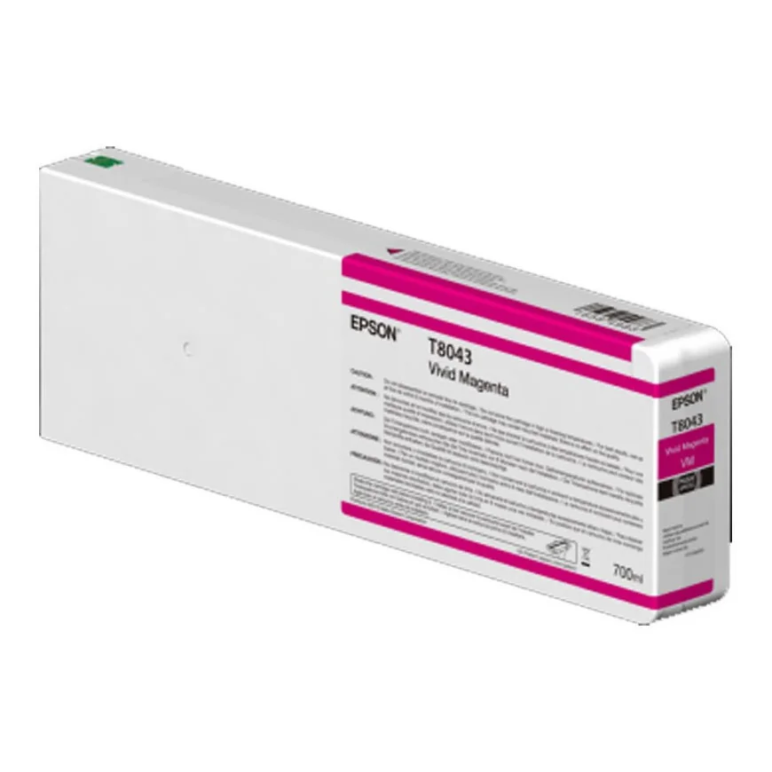 EPSON T8043 MAGENTA - CARTOUCHE D'ENCRE EPSON ULTRACHROME HDX/HD 700ML (C13T804300)