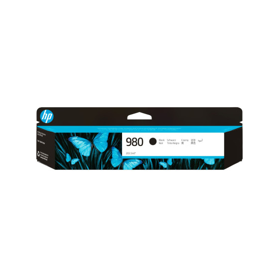 Cartouche d'encre HP 980 noir - HP d'origine (D8J10A)