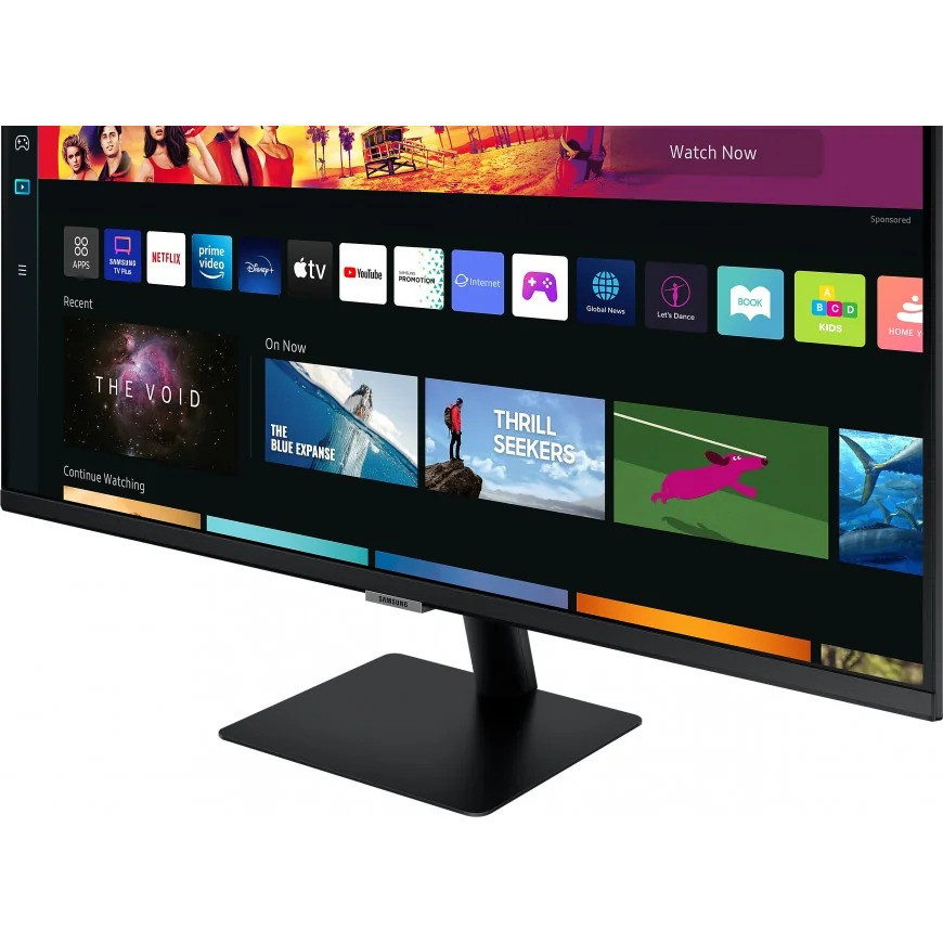 Écran 32" 4K Samsung M7 plat Smart - format 16:9 - (LS32BM700UMXZN)