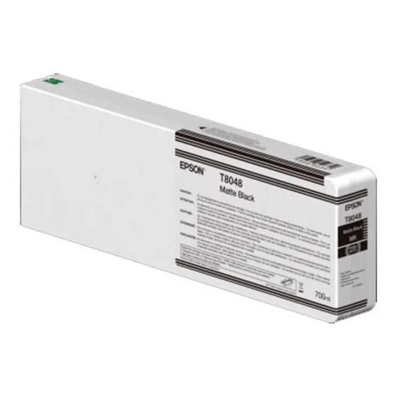 Cartouche d'encre Epson T8048 noir mat - Epson ultrachrome hdx/hd 700ML (C13T804800)