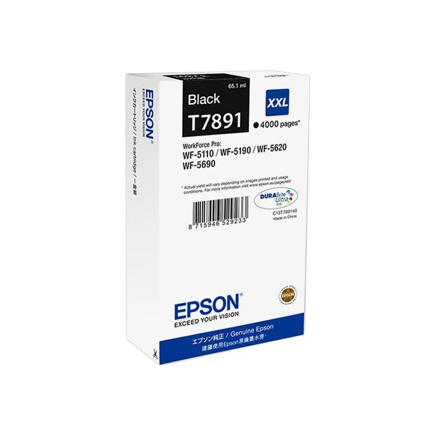 Cartouche d'encre Epson Ultra noir xxl (4000 PAGES)(C13T789140)