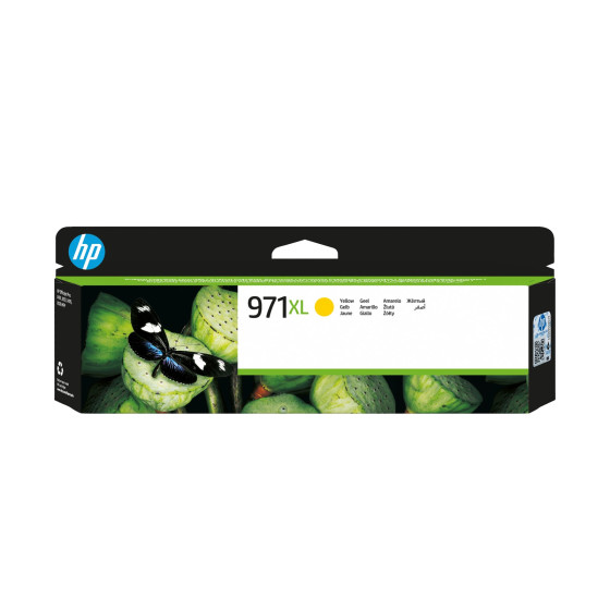 Cartouche d'encre HP 971XL jaune - grande capacité HP d'origine (CN628AE)