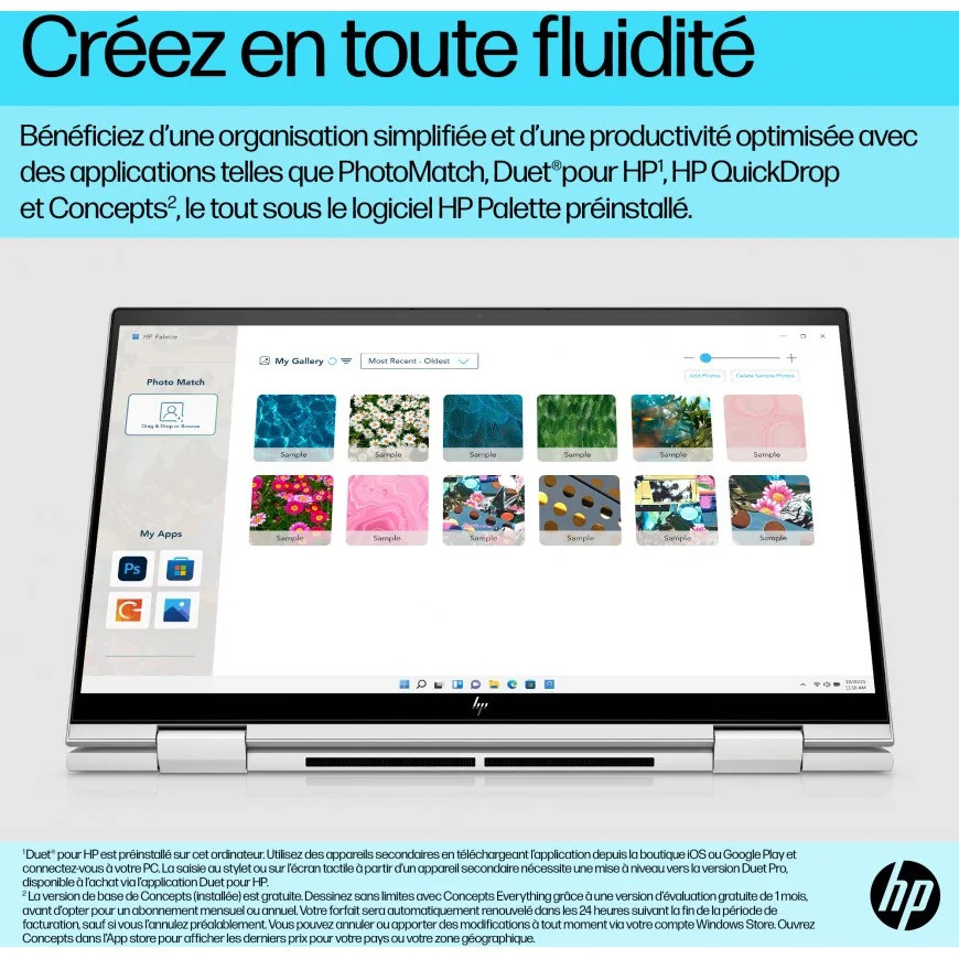 PC portable convertible HP Envy X360 15-EW0002NK (6D6Y1EA)