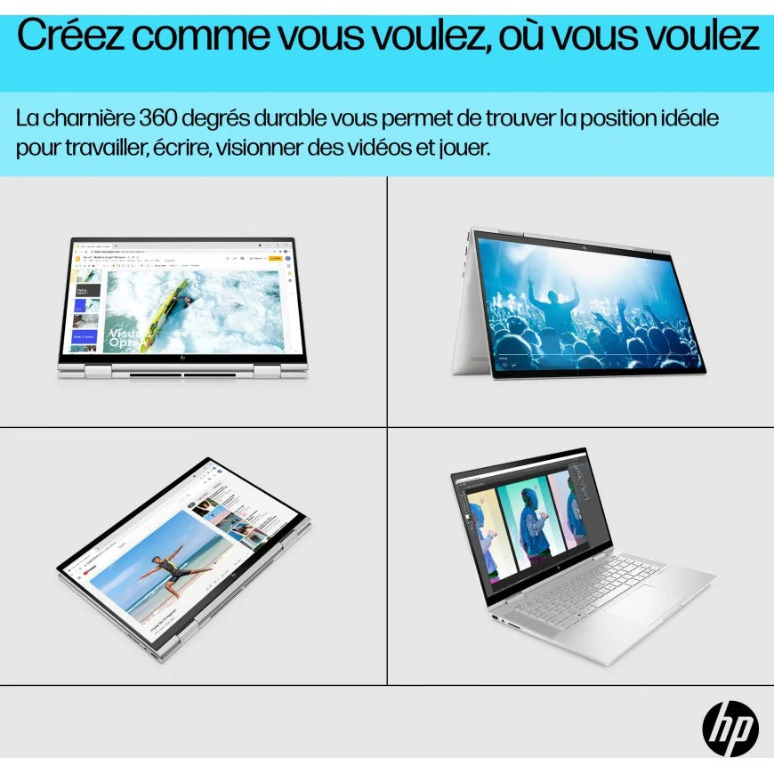 PC portable convertible HP Envy X360 15-EW0002NK (6D6Y1EA)