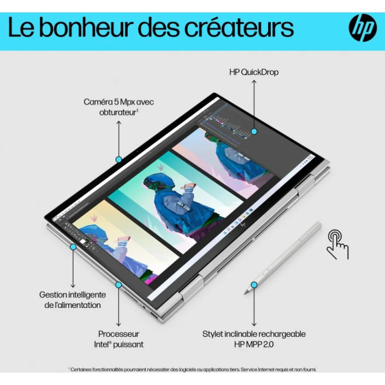 PC portable convertible HP Envy X360 15-EW0002NK (6D6Y1EA)