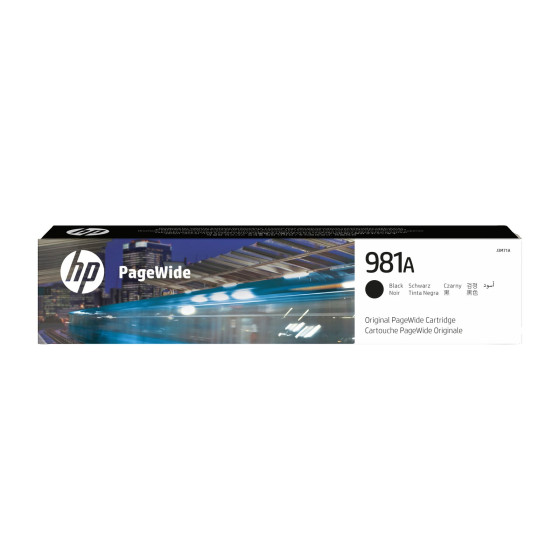 Cartouche HP 981A noir - PageWide HP d'origine (J3M71A)