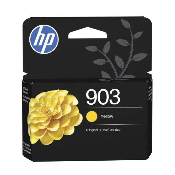 Cartouche d'encre HP 903 jaune - HP d'origine (T6L95AE)