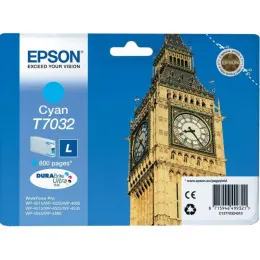 EPSON T7032 CYAN - CARTOUCHE D'ENCRE EPSON "BIG BEN" D'ORIGINE (C13T70324010)