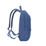 Sac à DOS bleu en toile pour ordinateurs portables 15.6" (7560BLUE)
