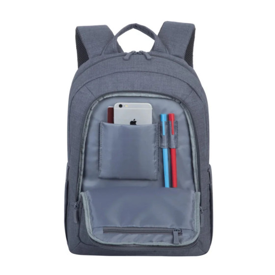 Sac à DOS Rivacase alpendorf 7560 gris pour ordinateurs portables 15,6" (7560 Grey)