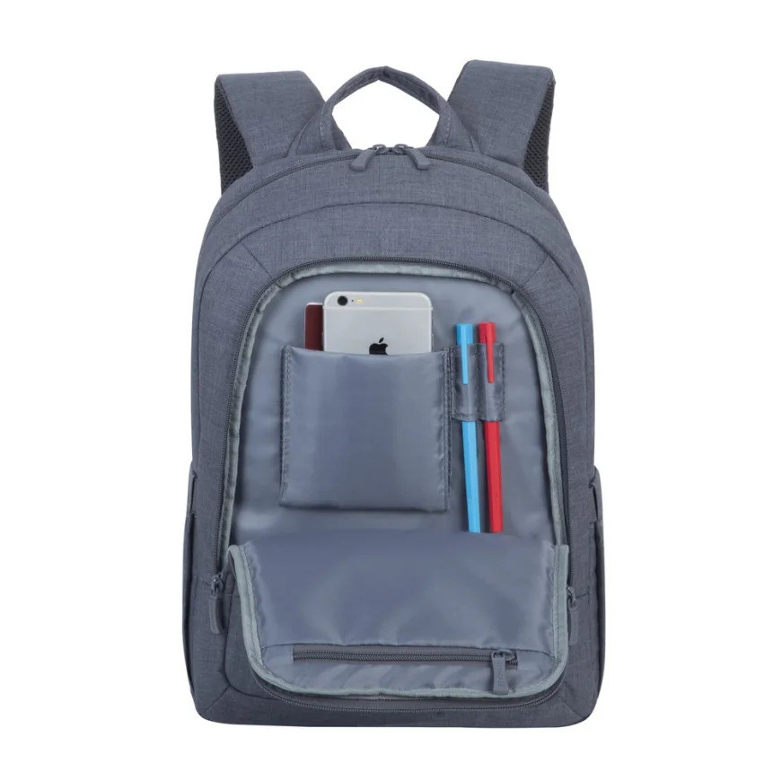 Sac à DOS Rivacase alpendorf 7560 gris pour ordinateurs portables 15,6" (7560 Grey)