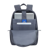 Sac à DOS Rivacase alpendorf 7560 gris pour ordinateurs portables 15,6" (7560 Grey)