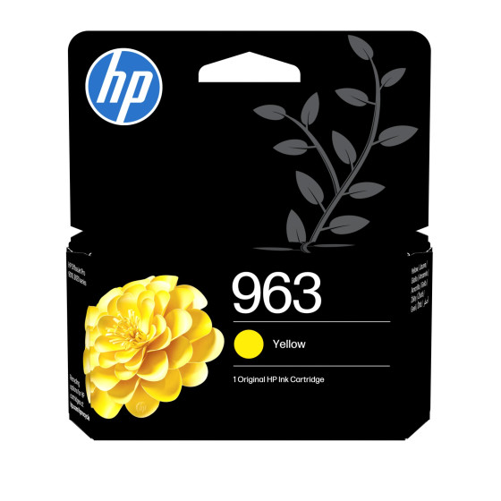 Cartouche d'encre HP 963 jaune - HP (3JA25AE)