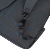 Sac à DOS noir en toile pour ordinateurs portables 15.6" (7560BLACK)