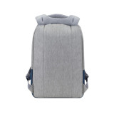 Sac à DOS Rivacase prater 7562 gris/bleu foncé anti-vol pour ordinateurs portables 15,6" (7562)