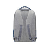 Sac à DOS Rivacase prater 7562 gris/bleu foncé anti-vol pour ordinateurs portables 15,6" (7562)