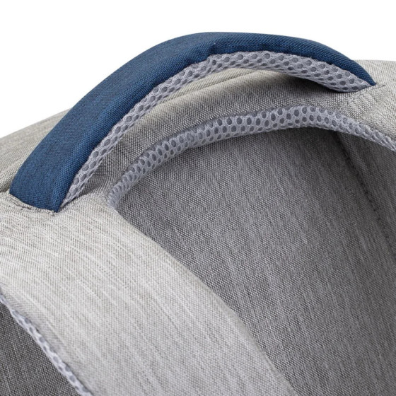 Sac à DOS Rivacase prater 7562 gris/bleu foncé anti-vol pour ordinateurs portables 15,6" (7562)