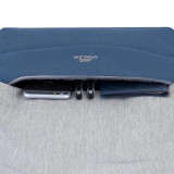 Sac à DOS Rivacase prater 7562 gris/bleu foncé anti-vol pour ordinateurs portables 15,6" (7562)