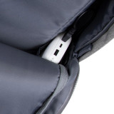 Sac à DOS Rivacase prater 7562 gris/bleu foncé anti-vol pour ordinateurs portables 15,6" (7562)
