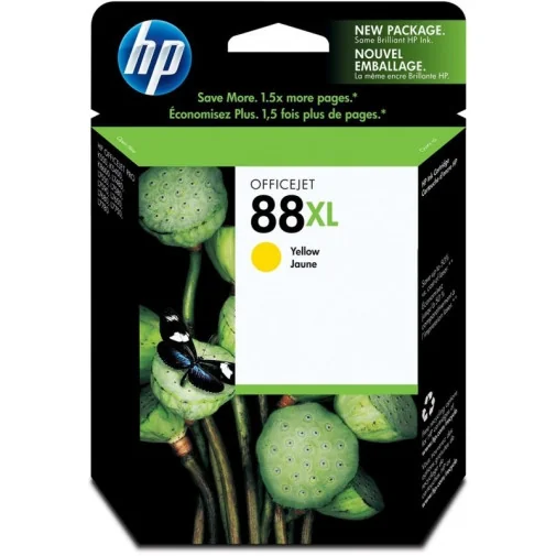 HP 88XL JAUNE - CARTOUCHE D'ENCRE GRANDE CAPACITÉ HP D'ORIGINE (C9393AE) - Cartouches - Rightech - le bon choix