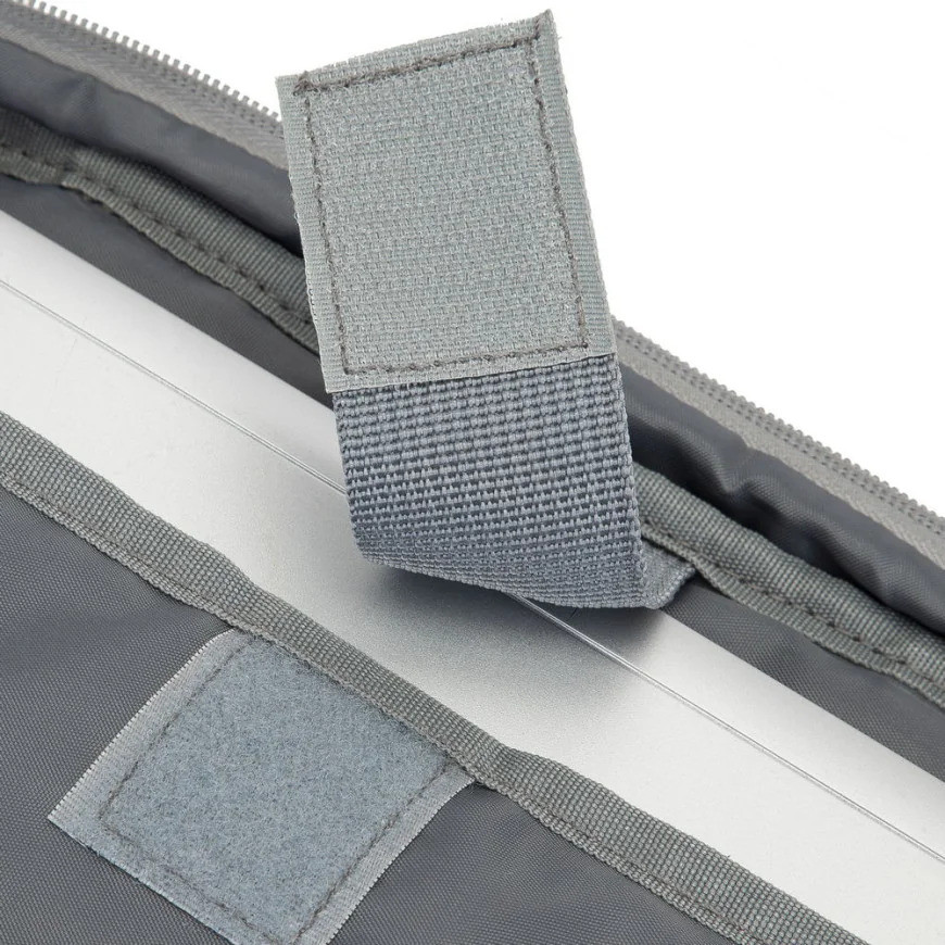 Sacoche Rivacase prater 7532 gris/bleu foncé pour ordinateurs portables 15,6" (7532)