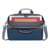 Sacoche Rivacase prater 7532 gris/bleu foncé pour ordinateurs portables 15,6" (7532)