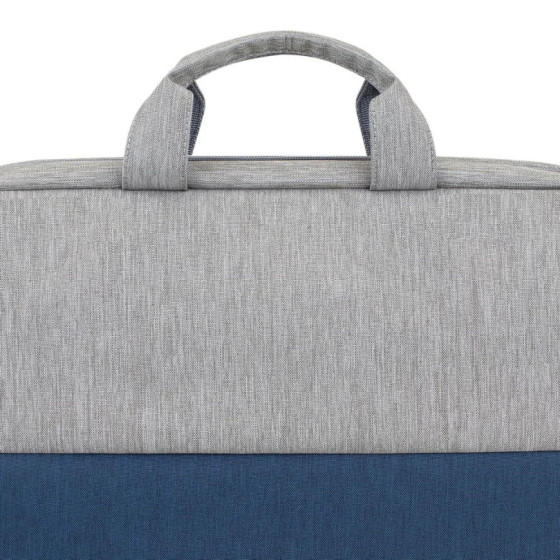 Sacoche Rivacase prater 7532 gris/bleu foncé pour ordinateurs portables 15,6" (7532)