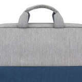 Sacoche Rivacase prater 7532 gris/bleu foncé pour ordinateurs portables 15,6" (7532)