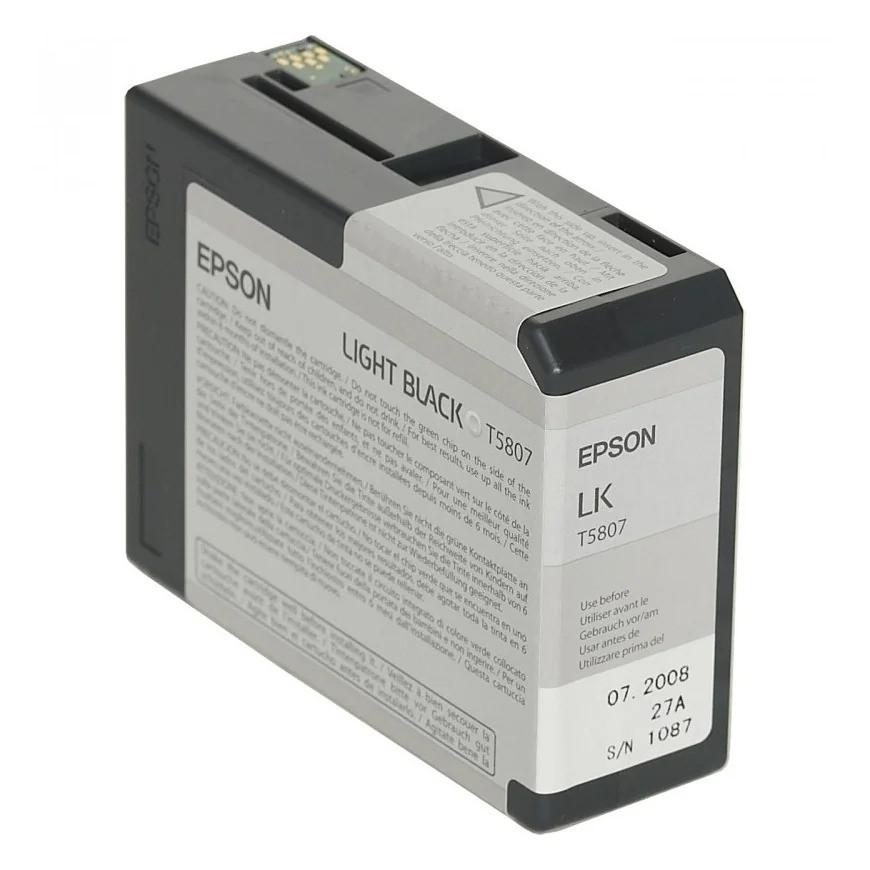 Cartouche d'encre Epson SP 3800/3880 (80ML) gris (C13T580700)