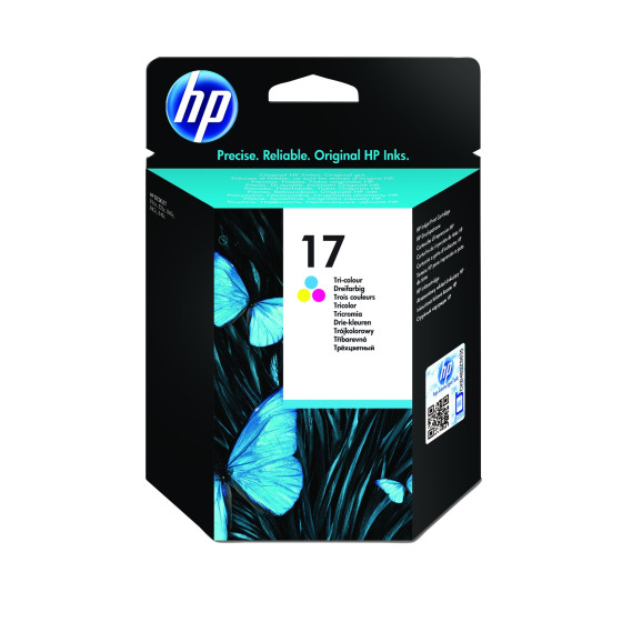 Cartouche d'encre HP 17 trois couleurs - HP d'origine (C6625A)