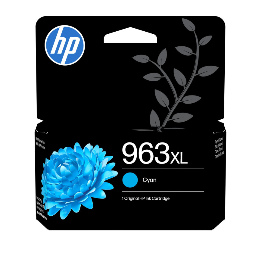 Cartouche d'encre HP 963XL cyan (3JA27AE)