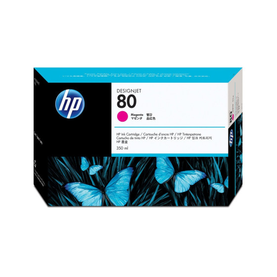Cartouche d'encre HP 80 magenta - HP d'origine (C4847A)
