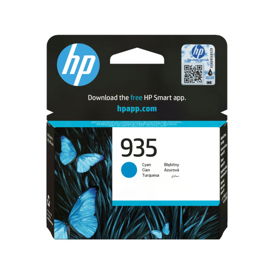 Cartouche d'encre HP 935 cyan - HP d'origine (C2P20AE)