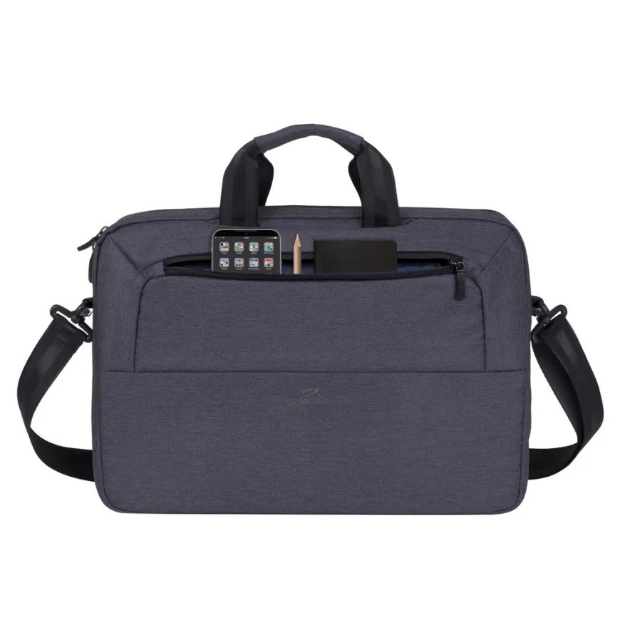 Sacoche Rivacase noire à bandoulière suzuka 7730 pour ordinateurs portables 15.6" (7730BLACK)
