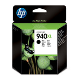 Cartouche d'encre HP 940XL noir - grande capacité HP d'origine (C4906AE)