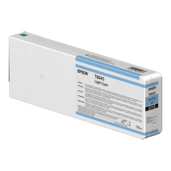 Cartouche d'encre Epson T8045 cyan claire - Epson ultrachrome hdx/hd 700ML (C13T804500)