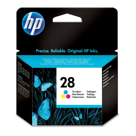 Cartouche d'encre HP 28 trois couleurs - HP d'origine (C8728AE)