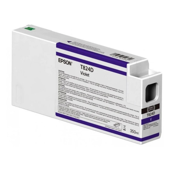 Cartouche d'encre Epson T824D violet - Epson ultrachrome hdx 350ML (C13T824D00)