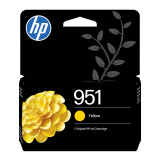 Cartouche d'encre HP 951 jaune - HP d'origine (CN052AE)