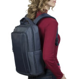 Sac à DOS bleu pour ordinateurs portables 15.6" (8262 blue)