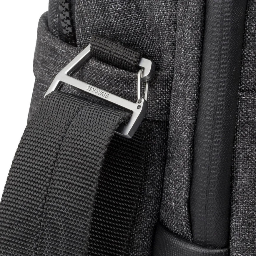 Sacoche Rivacase lantau 8831 noir mélange pour ordinateurs portables 15.6" (8831 black)