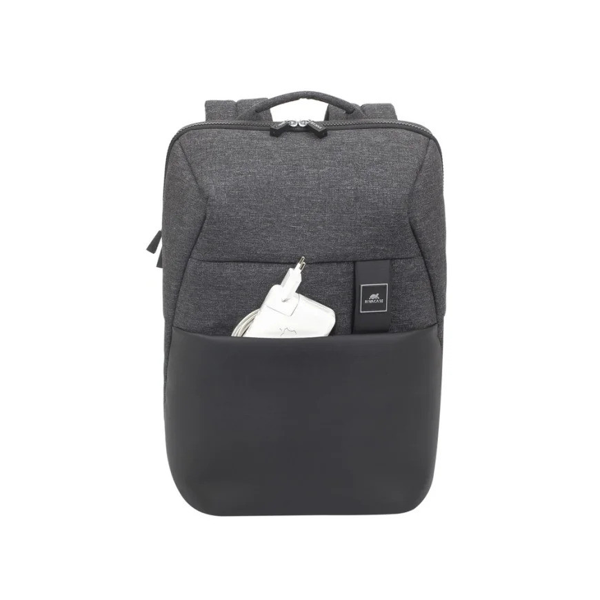Sac à DOS Rivacase 8861 noir mélange pour ordinateurs portables 15,6" (8861 black)