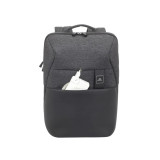 Sac à DOS Rivacase 8861 noir mélange pour ordinateurs portables 15,6" (8861 black)