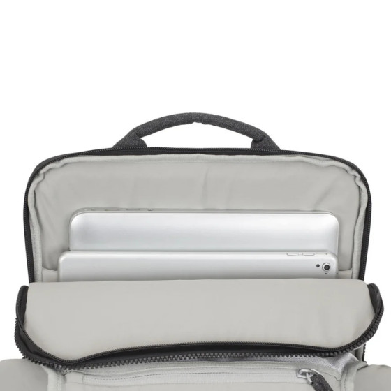 Sac à DOS Rivacase 8861 noir mélange pour ordinateurs portables 15,6" (8861 black)