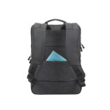 Sac à DOS Rivacase 8861 noir mélange pour ordinateurs portables 15,6" (8861 black)