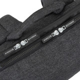 Sac à DOS Rivacase 8861 noir mélange pour ordinateurs portables 15,6" (8861 black)