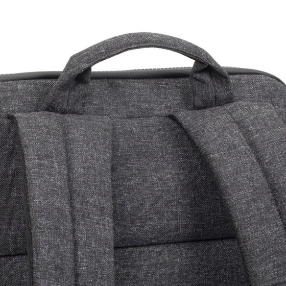 Sac à DOS Rivacase 8861 noir mélange pour ordinateurs portables 15,6" (8861 black)