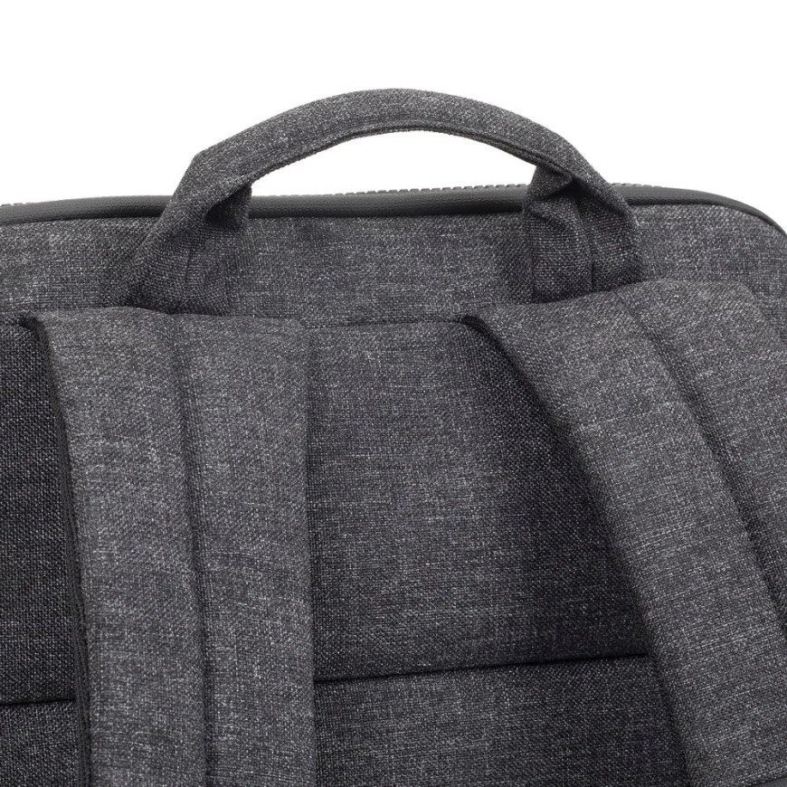 Sac à DOS Rivacase 8861 noir mélange pour ordinateurs portables 15,6" (8861 black)